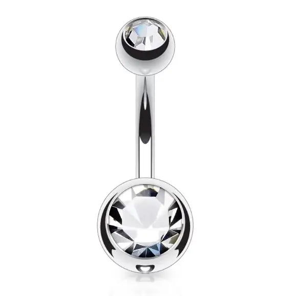 Piercing nombril Basic en acier chirurgical