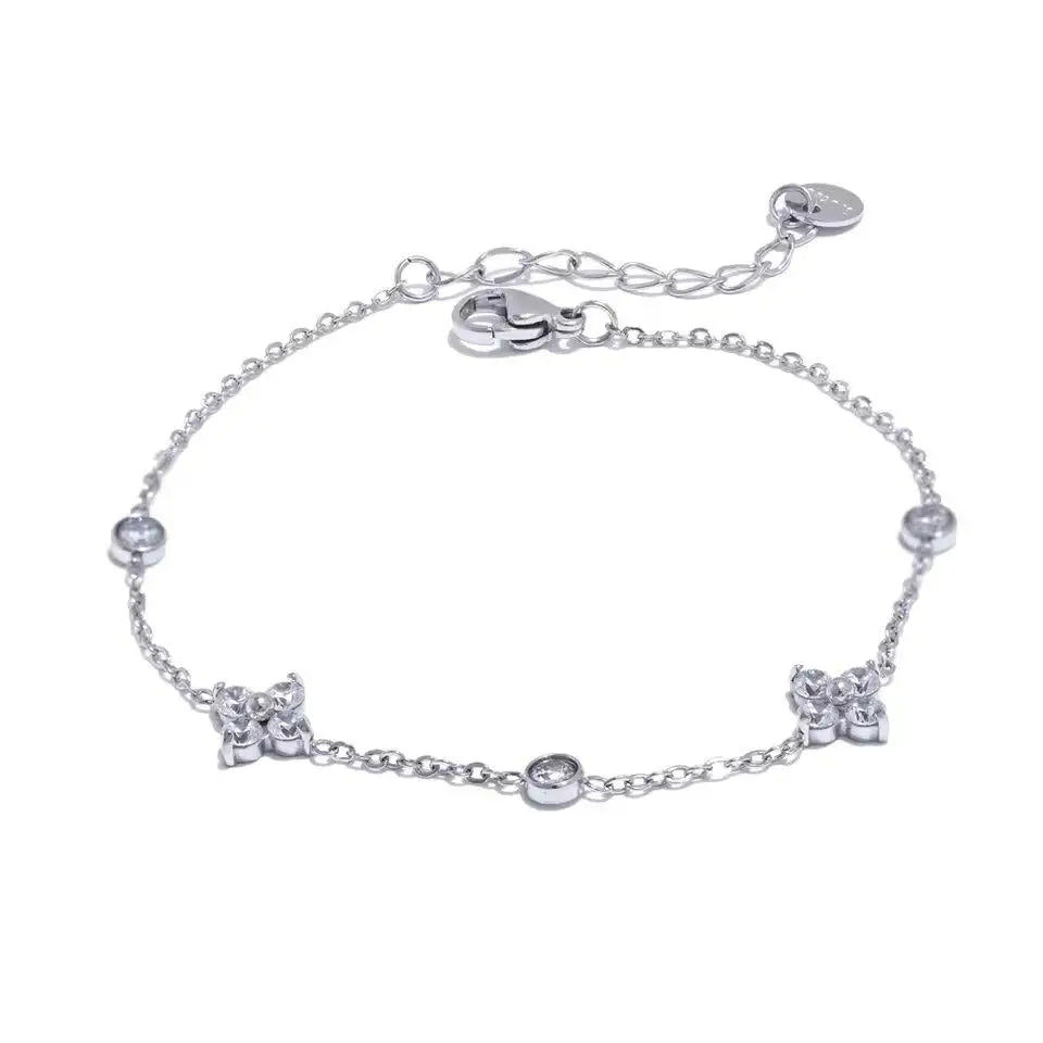 Bracelet élégant Rosée du matin en acier inoxydable