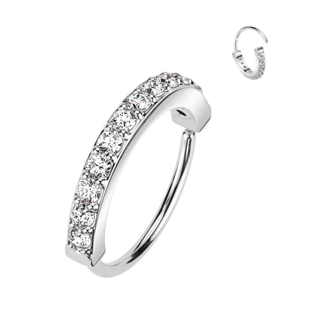 Anneau de piercing pour le nez