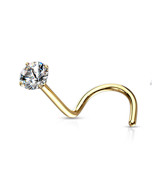 Piercing nez Rond en acier inoxydable