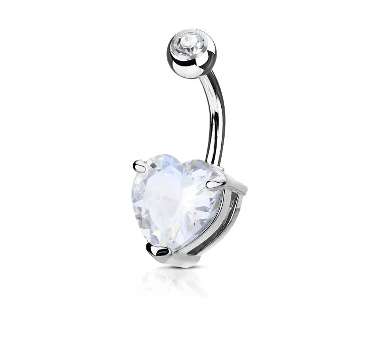 Piercing nombril Cœur Pur