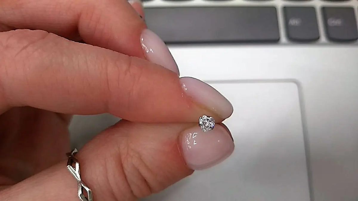 Piercing nez Cœur En Forme de L en acier inoxydable