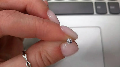 Piercing nez Cœur En Forme de L en acier inoxydable