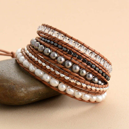 Bracelet Perle Sauvage en pierres naturelles