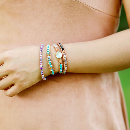 Bracelet Force de la Nature en pierres naturelles
