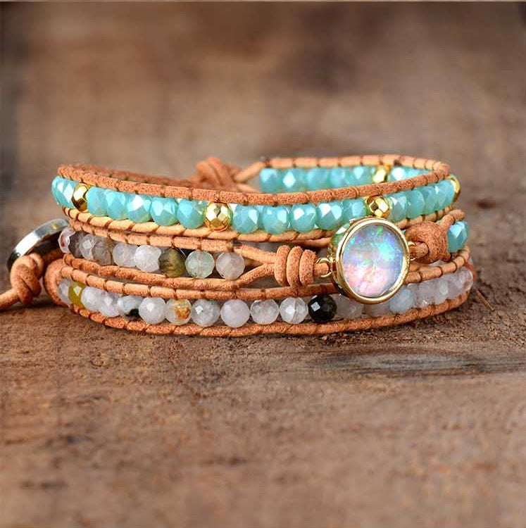 Bracelet Force de la Nature en pierres naturelles