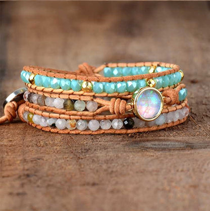 Bracelet Force de la Nature en pierres naturelles
