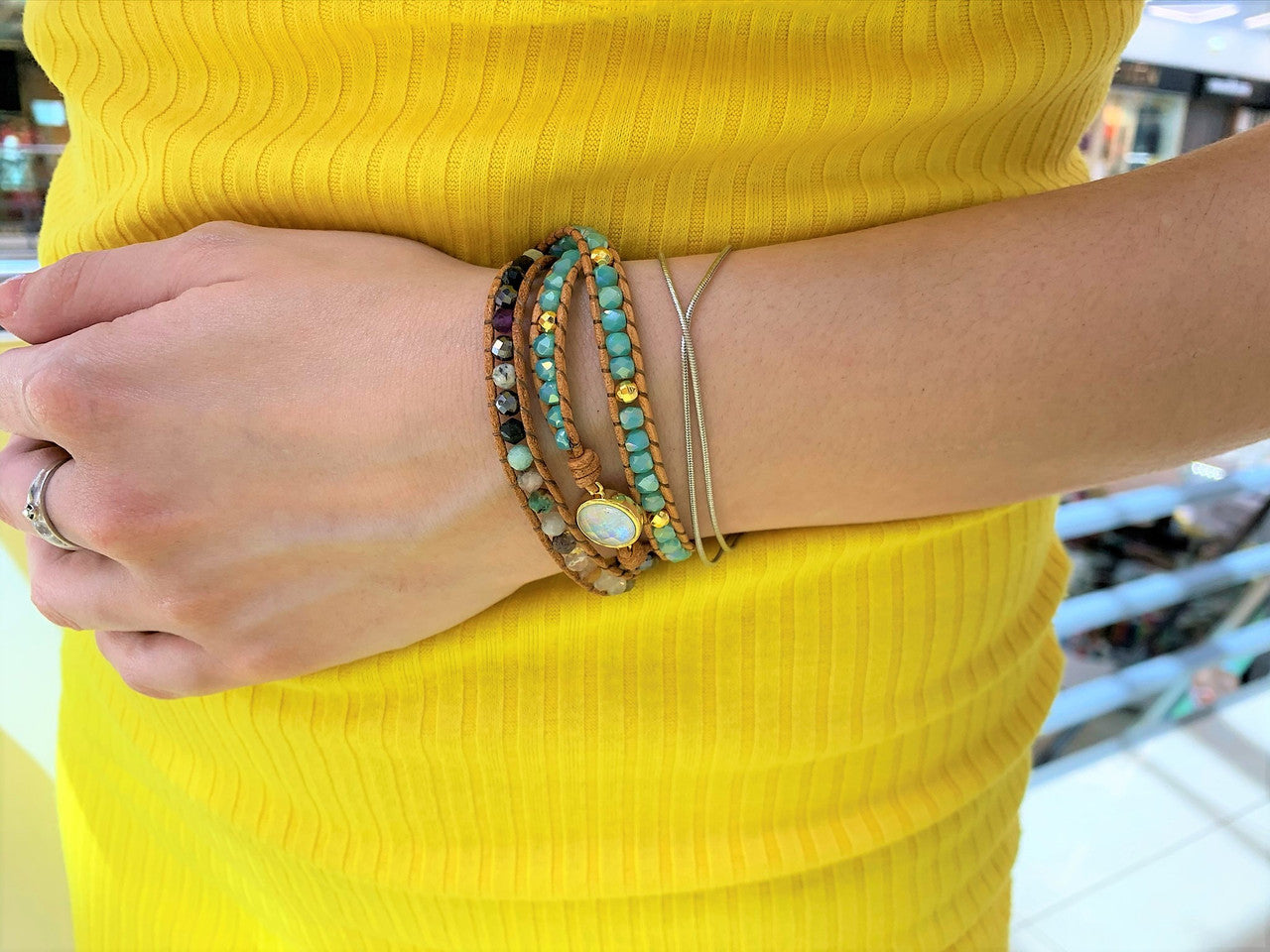 Bracelet Force de la Nature en pierres naturelles