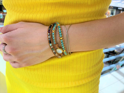 Bracelet Force de la Nature en pierres naturelles