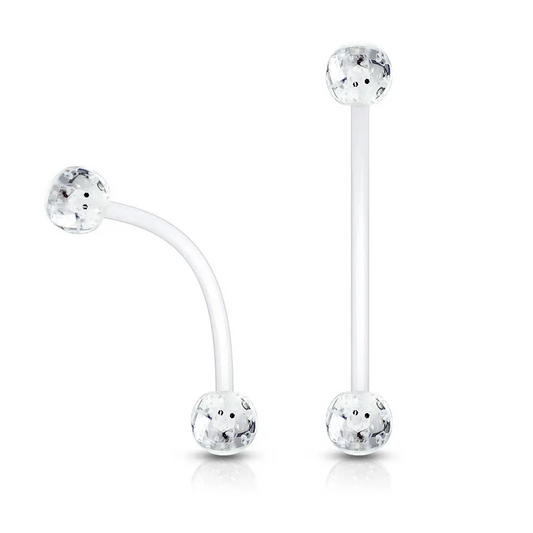 Piercing de nombril de grossesse Éclat