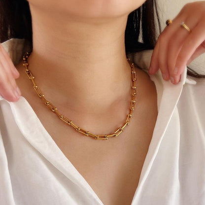 Collier chaîne style