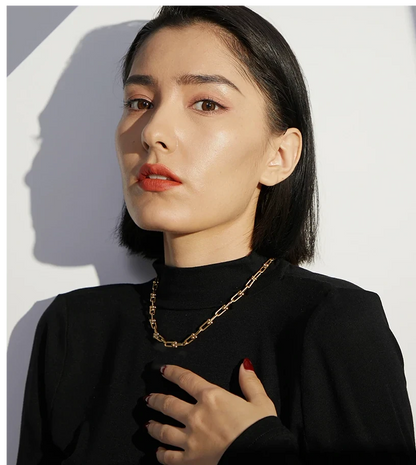 Collier chaîne style