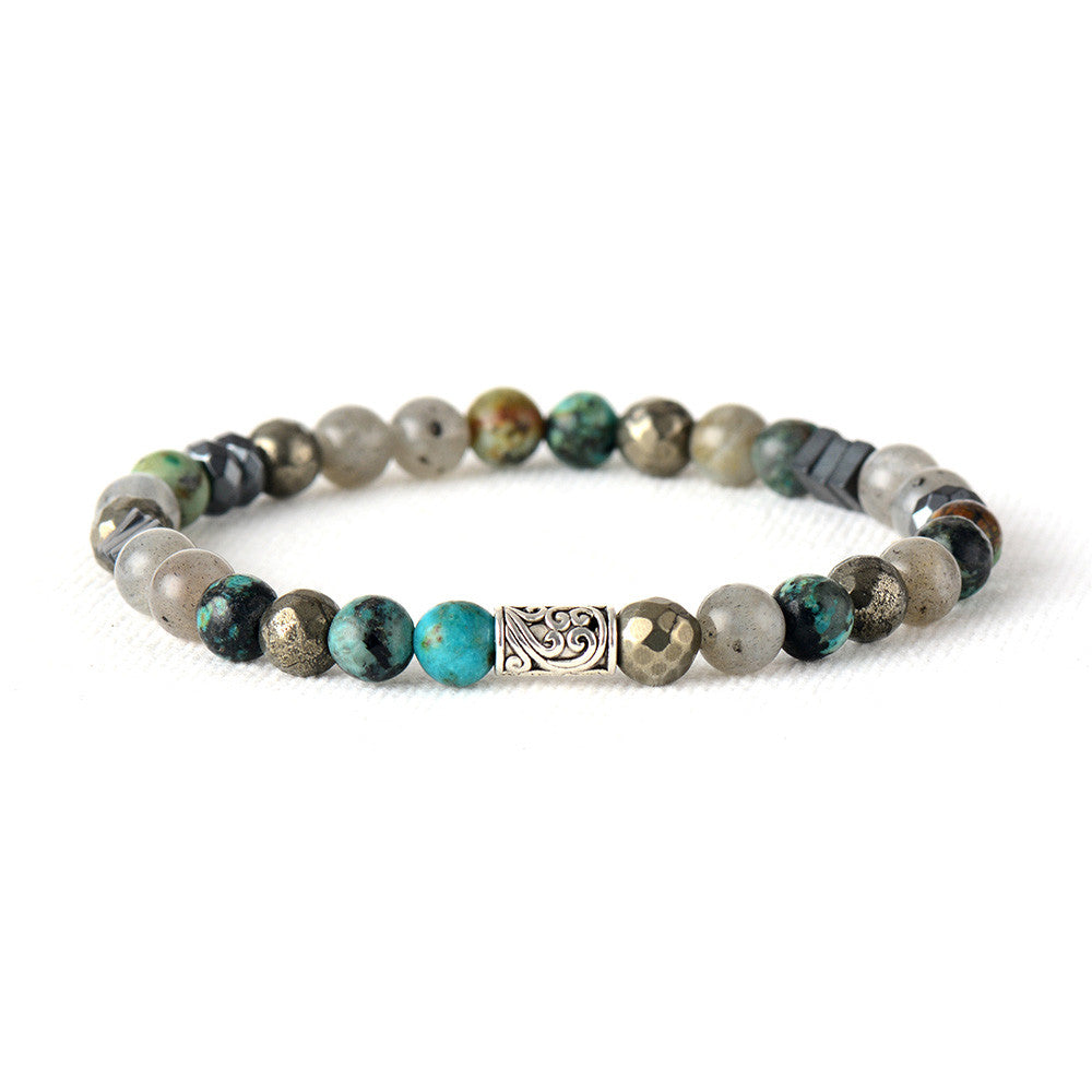 Bracelet Africa en pierres naturelles