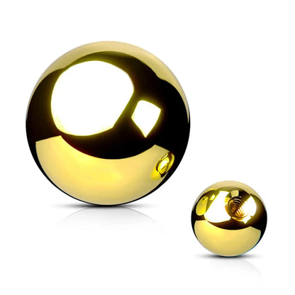 Boule pour barre à filetage pour piercing au nombril acier chirurgical