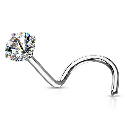 Piercing nez Rond en acier inoxydable