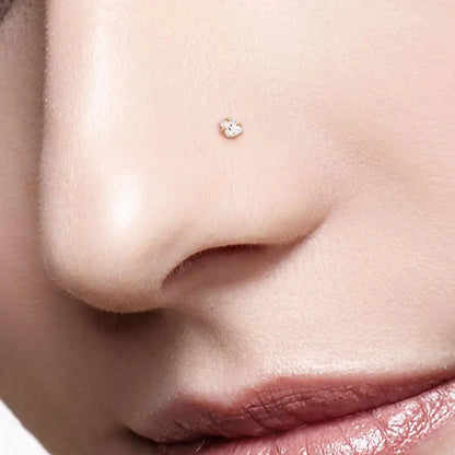Piercing nez Carré en acier inoxydable