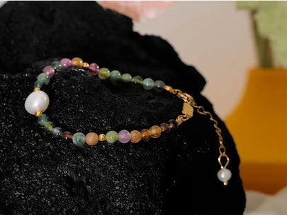 Bracelet Éclat Bohème en pierres naturelles