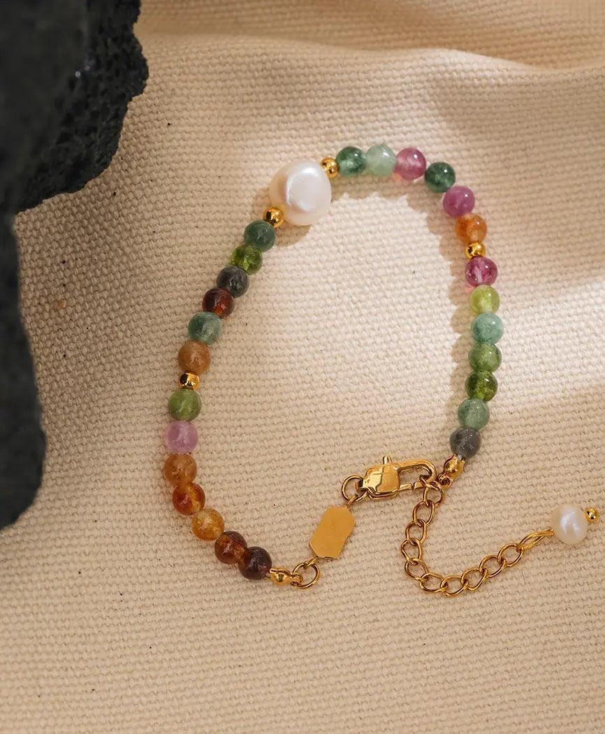 Bracelet Éclat Bohème en pierres naturelles