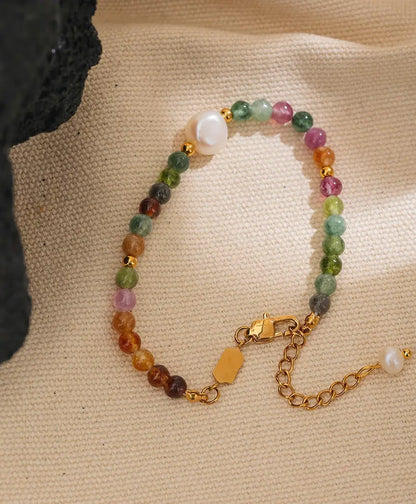 Bracelet Éclat Bohème en pierres naturelles