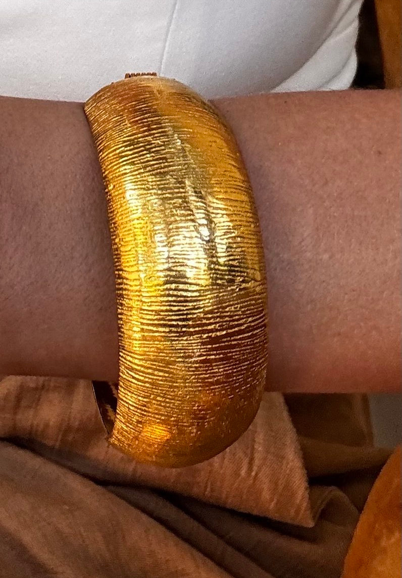 Bracelet jonc Strie