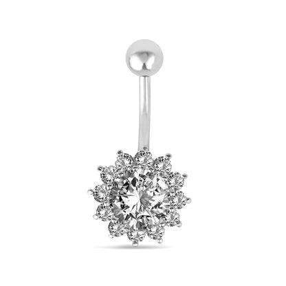 Piercing nombril Alice en acier chirurgical