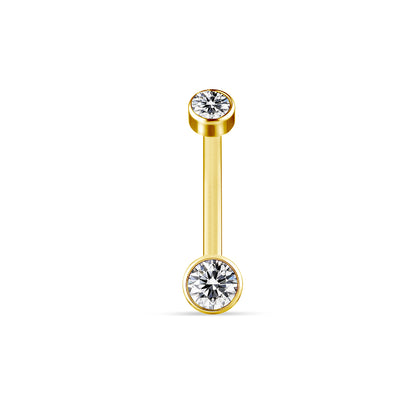 Piercing nombril Minimal en acier chirurgical