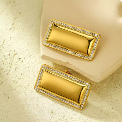 Boucles d’oreilles Magnétique en acier inoxydable