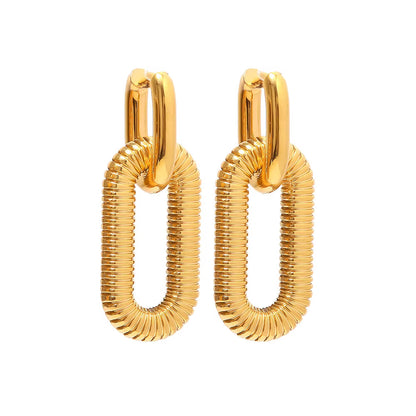 Boucles d’oreilles transformables Pollie en acier inoxydable