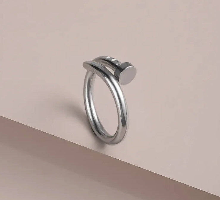 Bague Clou – acier inoxydable