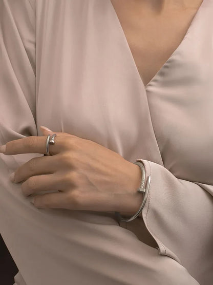 Bague Clou – acier inoxydable