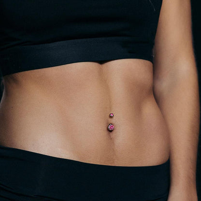 Piercing nombril Crystal Banana