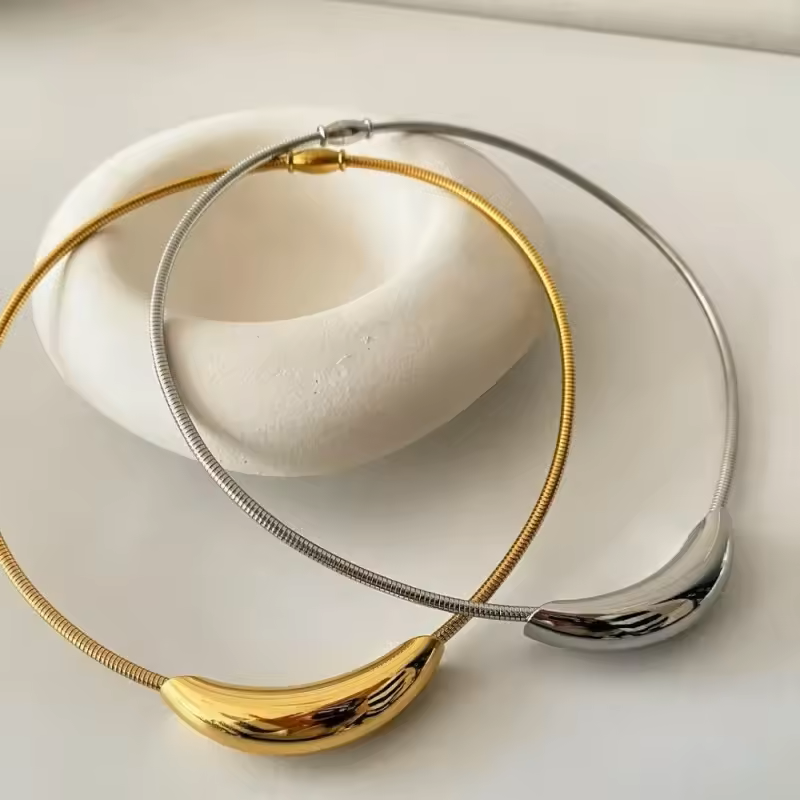 Collier Enigma doré