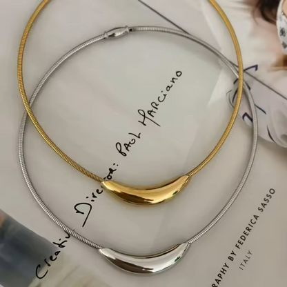 Collier Enigma doré