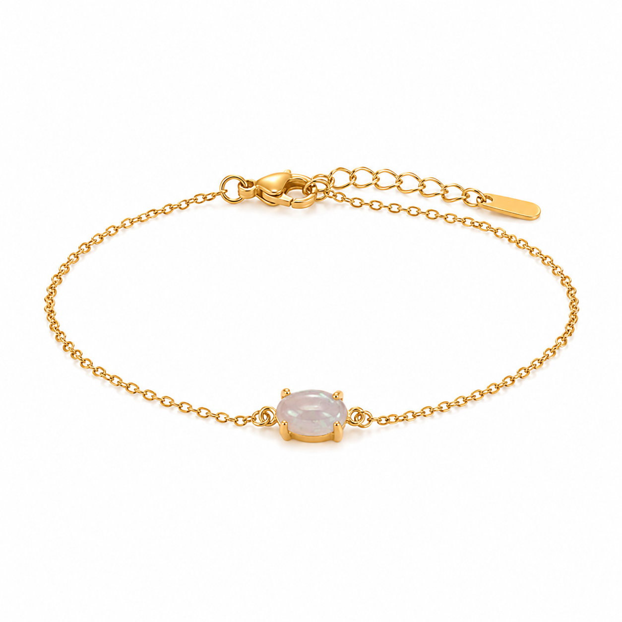 Bracelet Opale en acier inoxydable