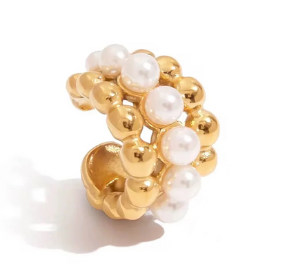 Cuff Perles en acier inoxydable