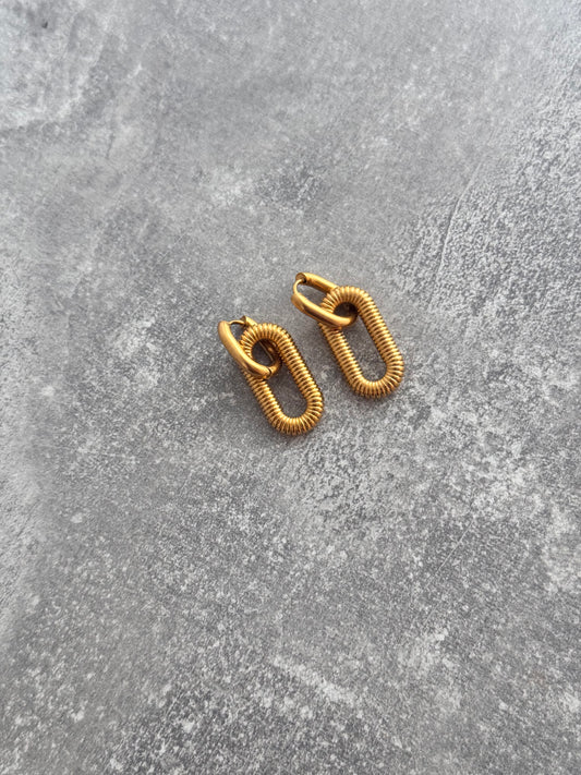 Boucles d’oreilles transformables Pollie en acier inoxydable