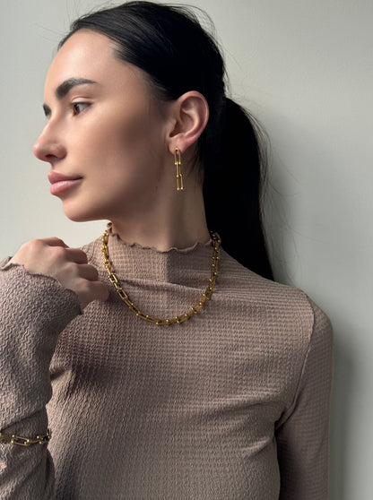 Collier chaîne style