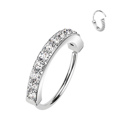 Anneau de piercing pour le nez