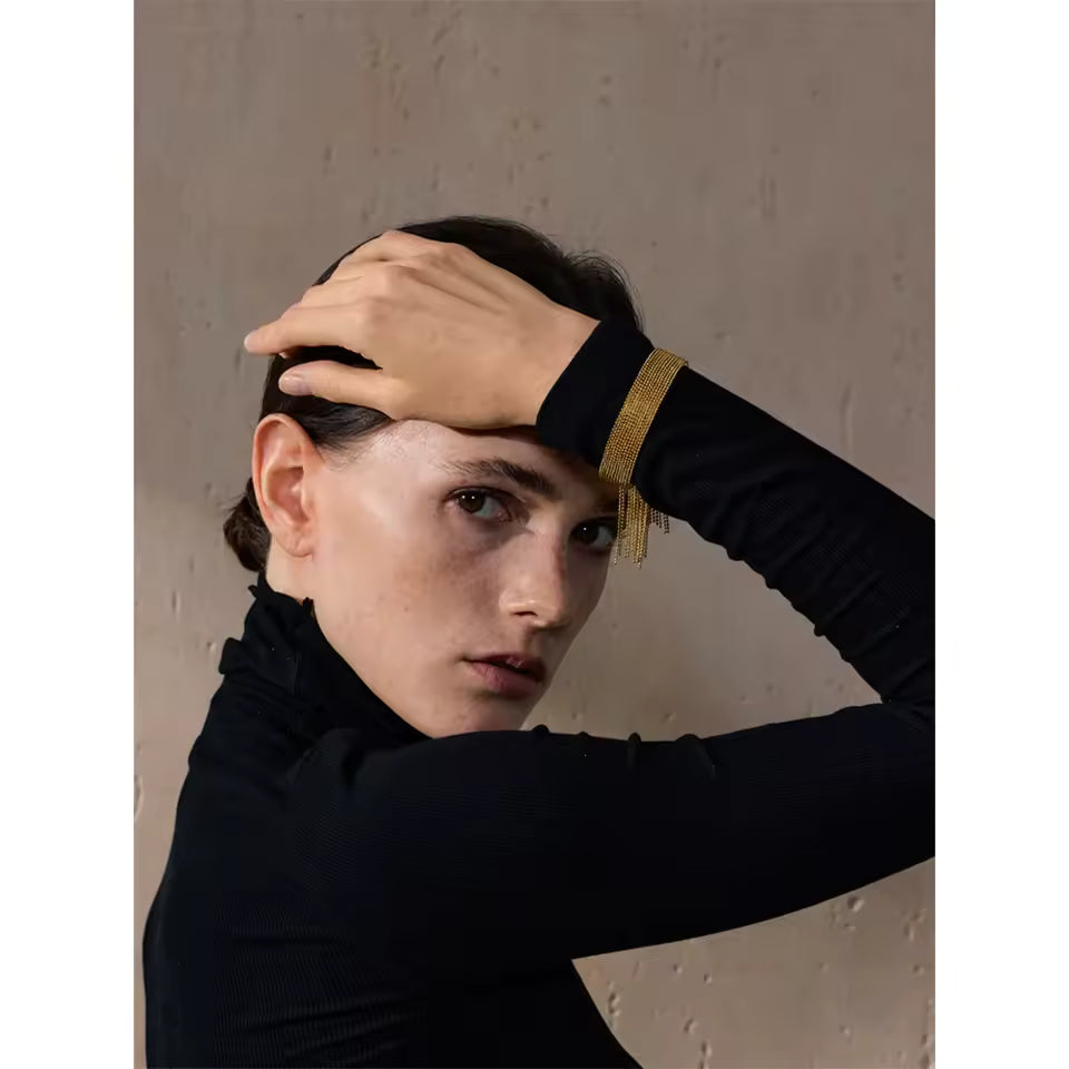 Bracelet manchette Colette en acier inoxydable