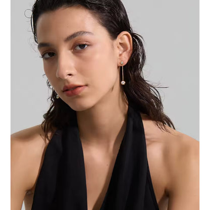 Boucles d'oreilles pendantes Lueur en acier inoxydable