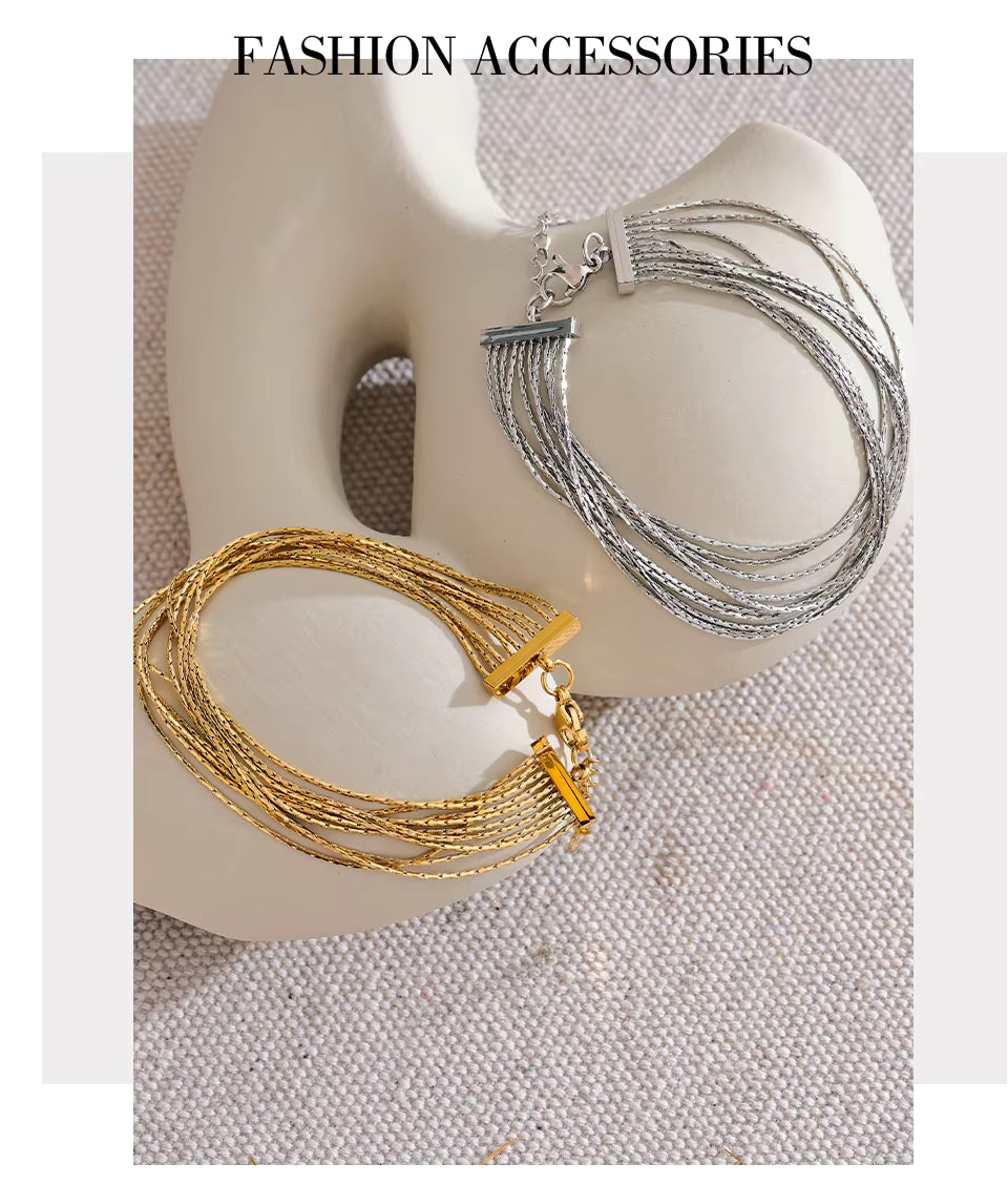 Bracelet Amandine en acier inoxydable