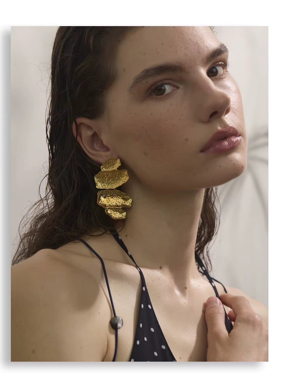 Boucles d’oreilles Héra en acier inoxydable