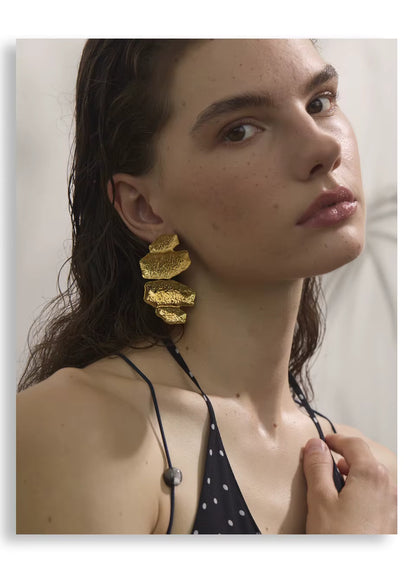 Boucles d’oreilles Héra en acier inoxydable