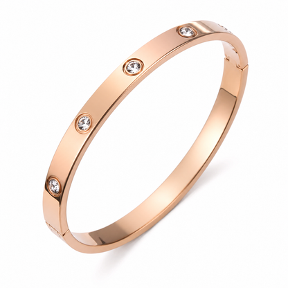 Bracelet iconique minimaliste en acier inoxydable