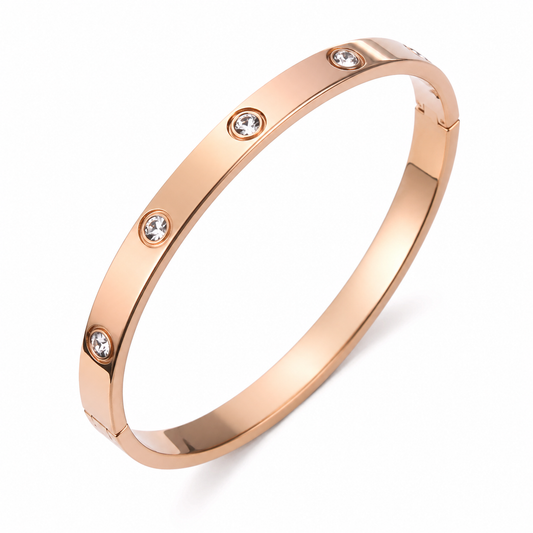 Bracelet iconique minimaliste en acier inoxydable