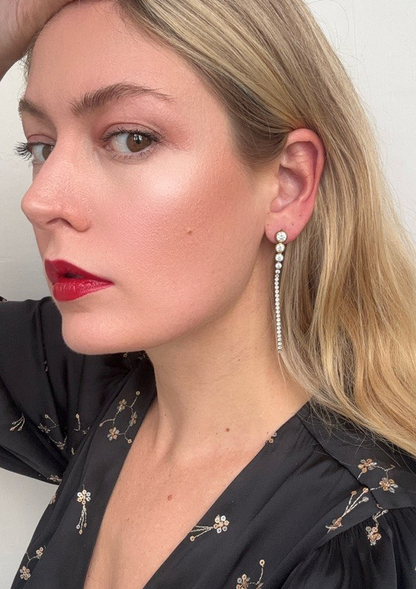 Boucles Éclat Infini en acier inoxydable doré