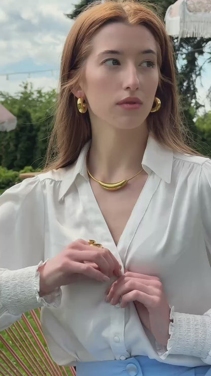 Collier Enigma doré