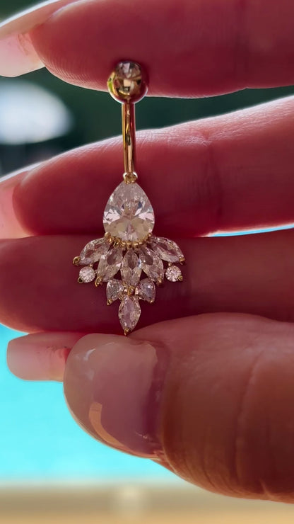 Piercing Paon en acier chirurgical